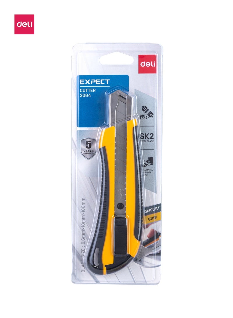 Deli Utility Knife Paper Cutter 18mm - Image 3